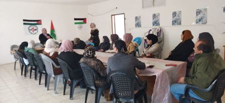 كتلة نضال العمال (اتحاد نضال العمّال الفلسطيني) في طولكرم بورشة عمل حول قانون العمل الفلسطيني